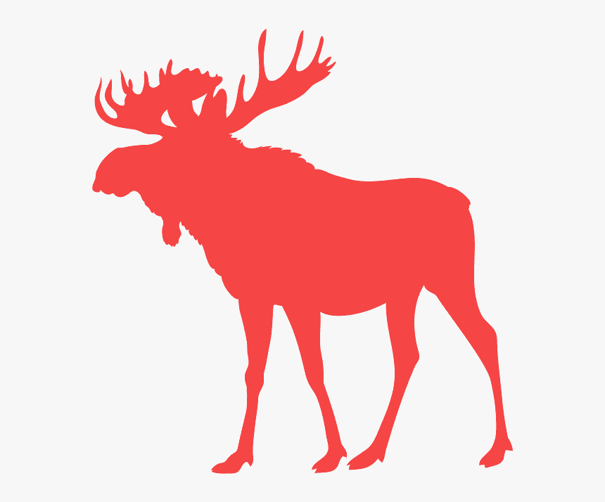 Transparent Moose Silhouette, HD Png Download, Free Download