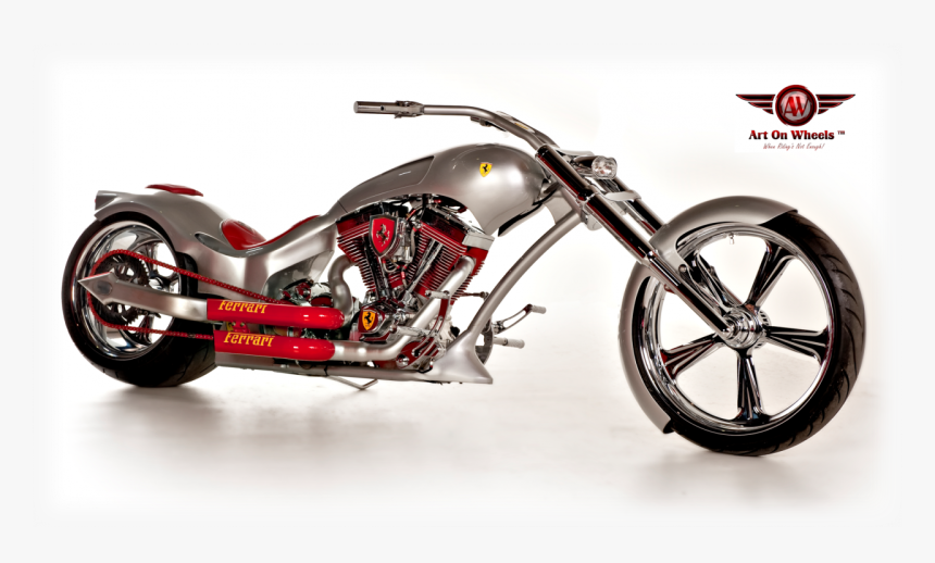 Chopper Motorcycle Png Download - Art On Wheels, Transparent Png, Free Download