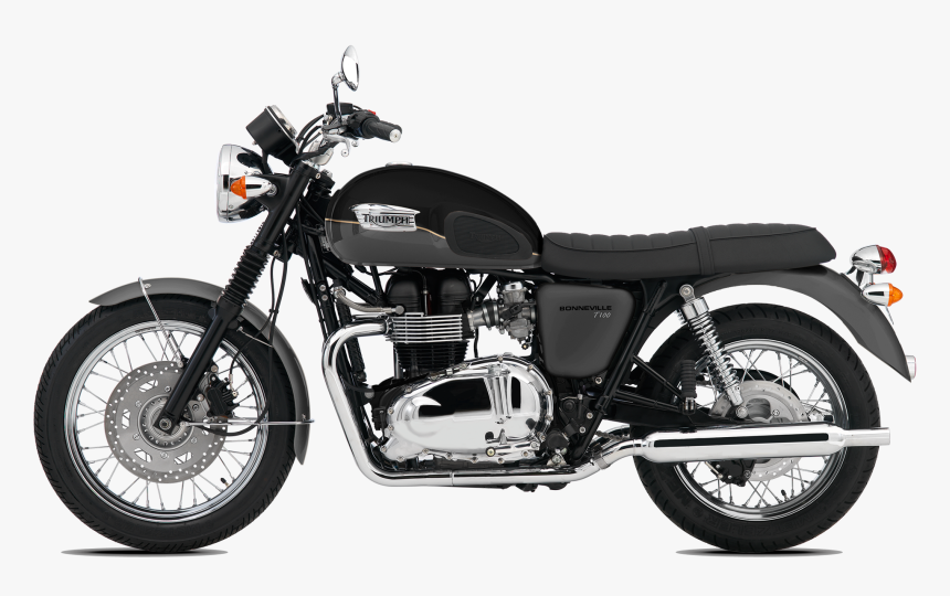 Triumph Motorcycle Png - Triumph Bonneville T100 2009, Transparent Png, Free Download