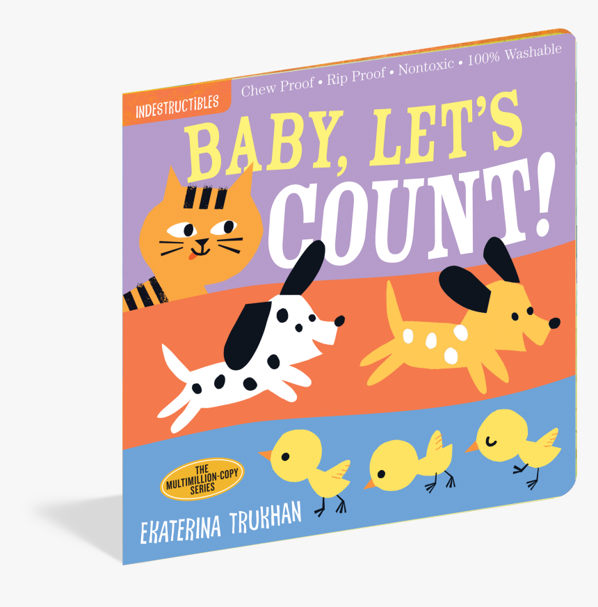 Indestructibles Baby Books - Indestructibles Baby Let's Count, HD Png Download, Free Download