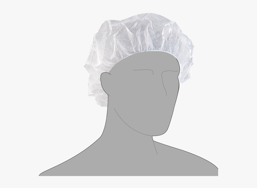 38 Boufant Cap White - Hairnet, HD Png Download, Free Download