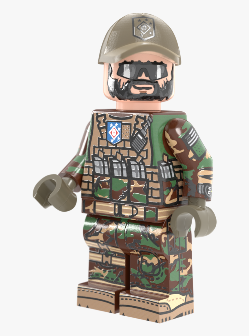 Modern Us Marine Raider - Brickmania Marine Raider, HD Png Download, Free Download