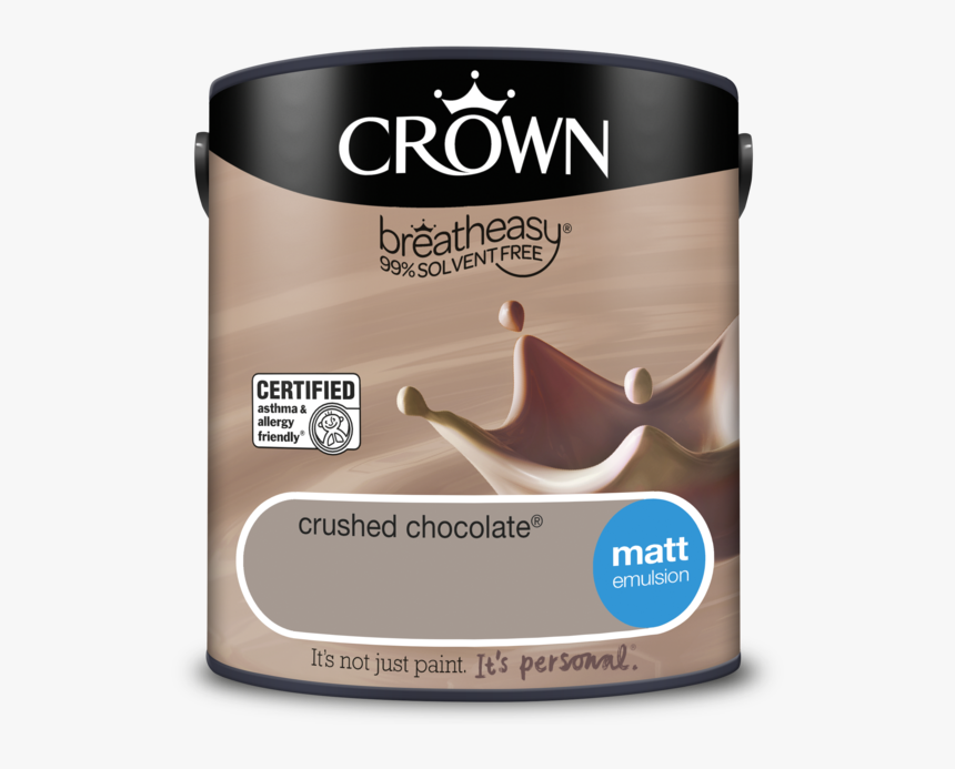 Crown Breatheasy Matt Emulsion ~ Neutrals"

 
 Data - Chocolate, HD Png Download, Free Download