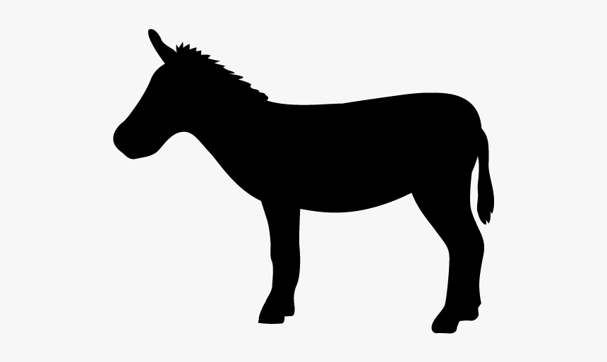 Donkey Clipart Cute - Shadow Puppet Horses, HD Png Download, Free Download