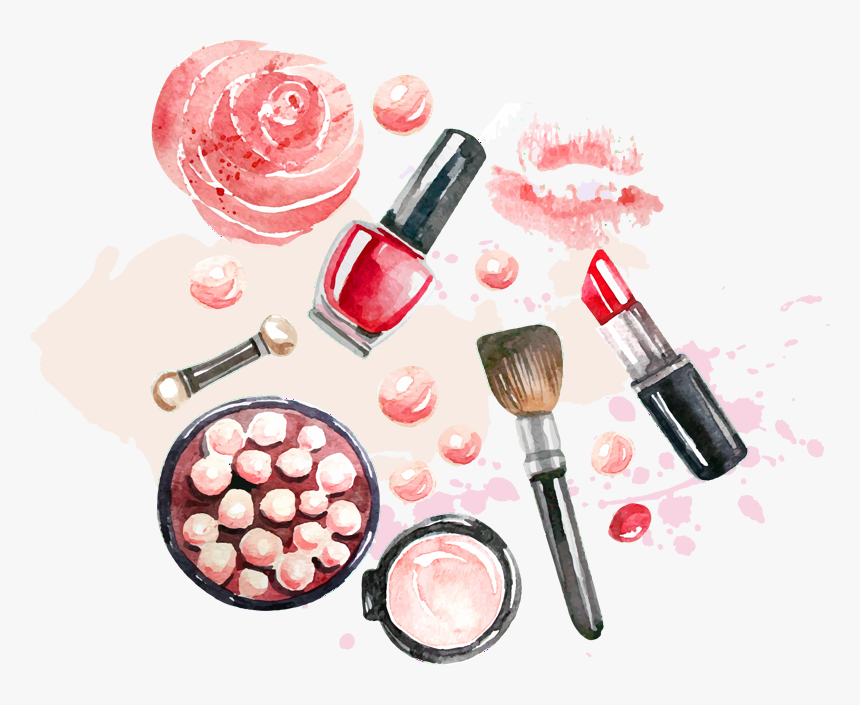 Happy Valentines Day Makeup , Png Download - Fundo Produtos De Beleza Png, Transparent Png, Free Download