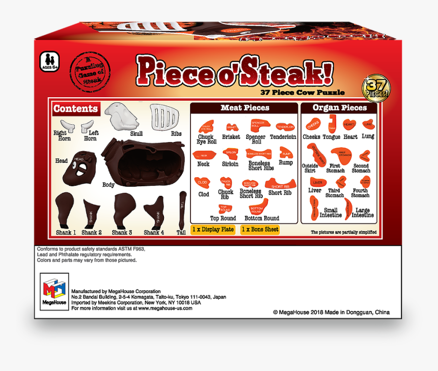 Megahouse Piece Of Steak, HD Png Download, Free Download