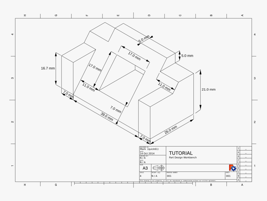 Tutorial Drawing Sheet - Piece De Dessin Technique, HD Png Download, Free Download