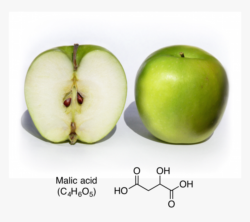 Common Weak Acids - Apple Fruit Cut Open, HD Png Download, Free Download