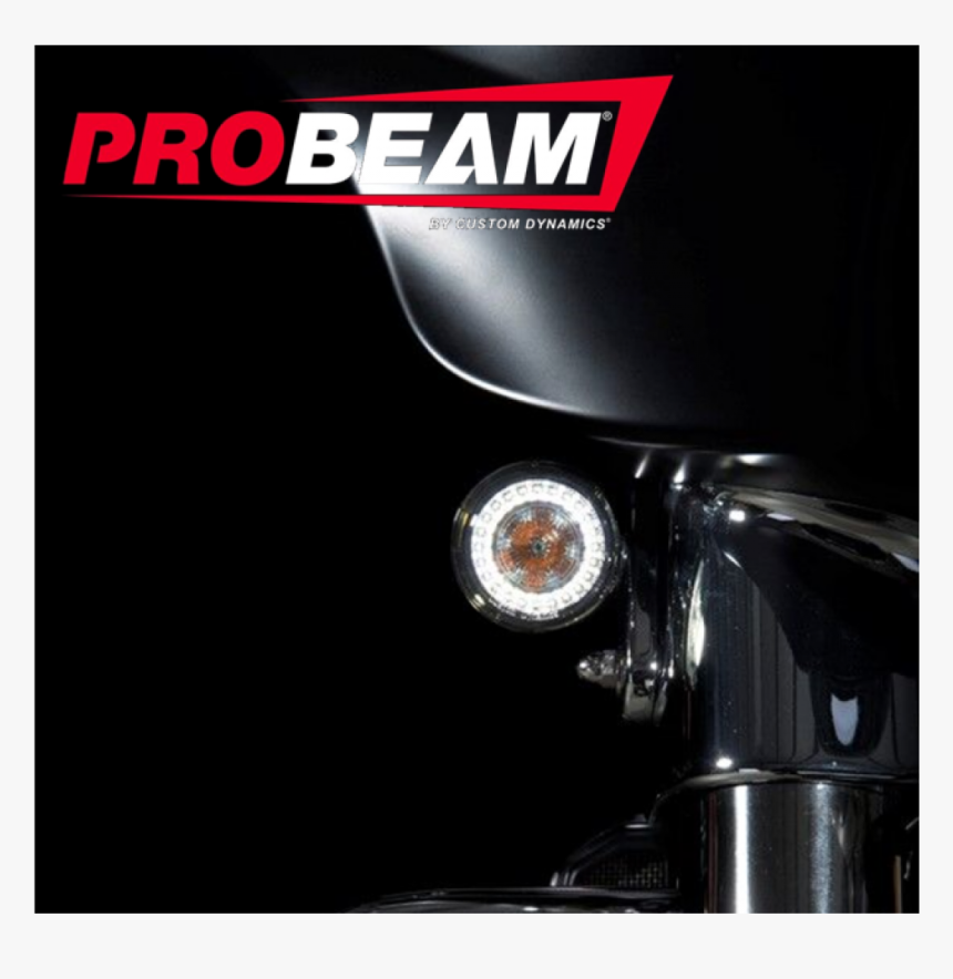 Probeam Dynamic Ringz™ Bullet Style Turn Signal Led - Sportster 1200 Turn Signals, HD Png Download, Free Download