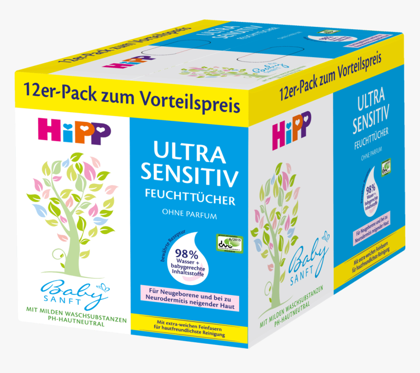 Hipp Wet Wipes, HD Png Download, Free Download