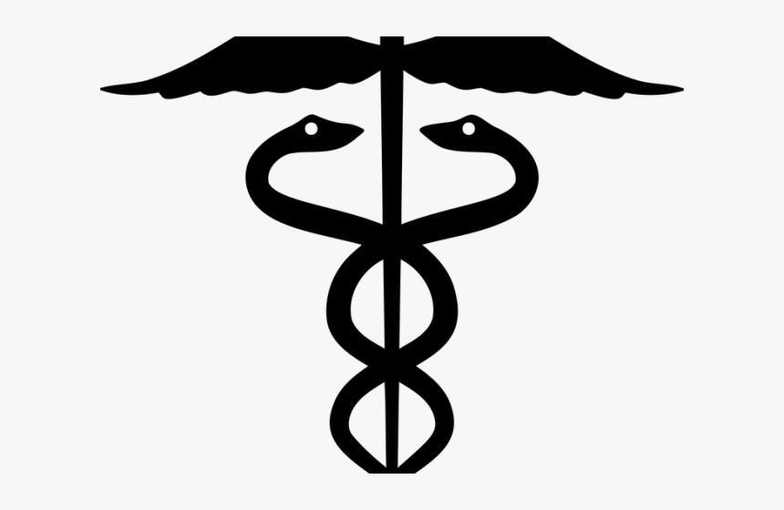 Doctor Symbol Clipart Greek Mythology - Rod Of Asclepius Png, Transparent Png, Free Download