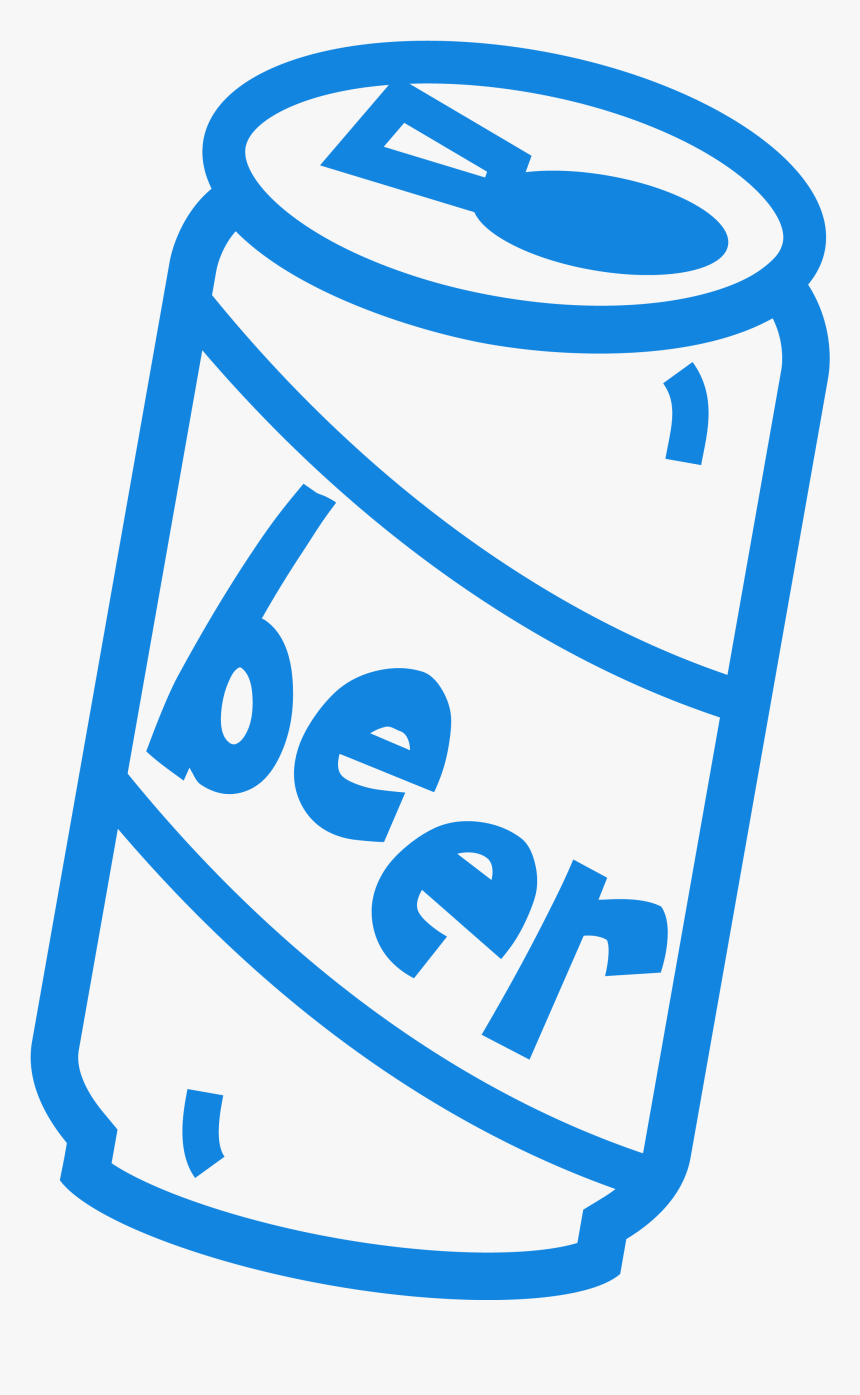 Cartoon Beer Can F4000, HD Png Download, Free Download