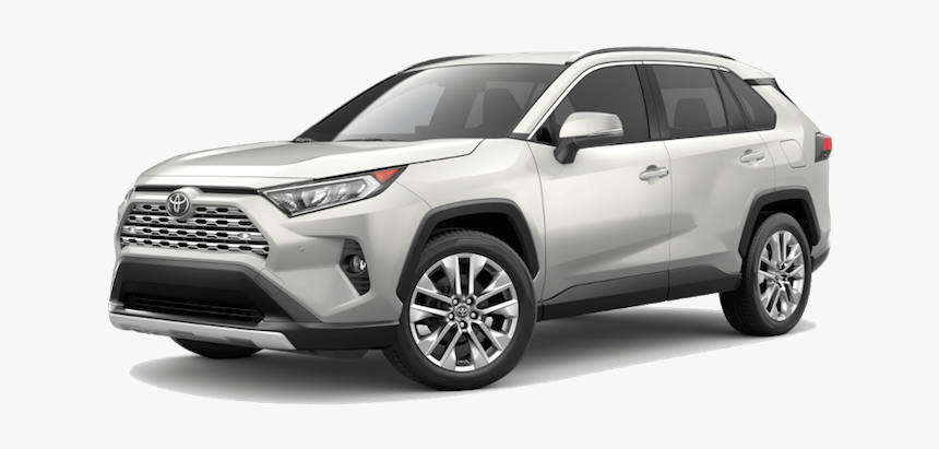 A White 2020 Toyota Rav4 Limited - 2020 Toyota Rav4 Hybrid, HD Png ...