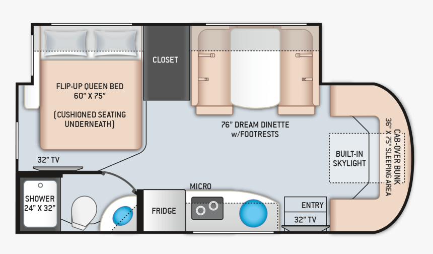 Thor Delano Floor Plans, HD Png Download, Free Download