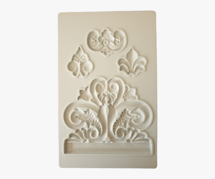 Fleur De Lis European Vintage Border I Sugar Paste - Relief, HD Png Download, Free Download