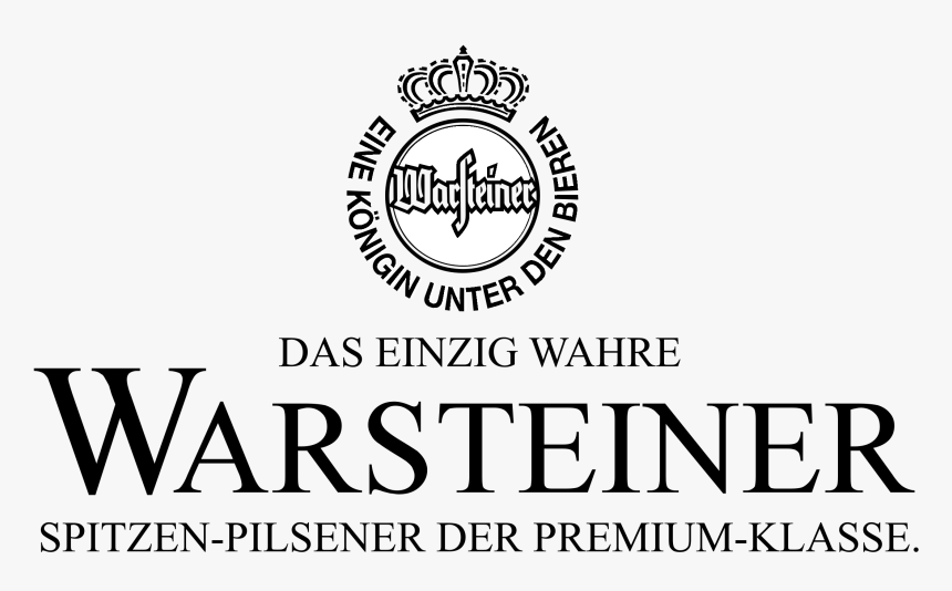 Warsteiner Logo Black And White - Warsteiner, HD Png Download, Free Download