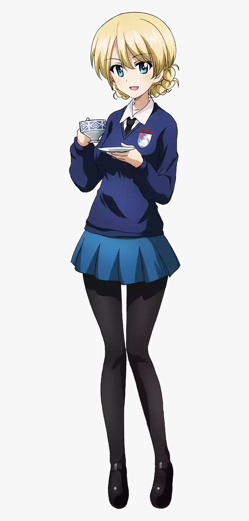 Girls Und Panzer Wiki - Darjeeling Girls Und Panzer, HD Png Download, Free Download