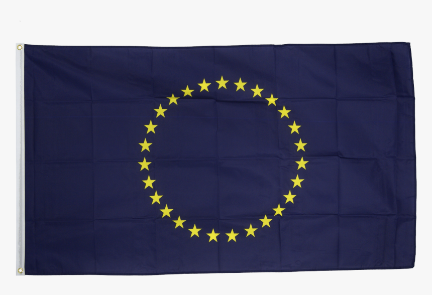 European Union Eu With 27 Stars Flag - Us Flag Gold Stars, HD Png Download, Free Download