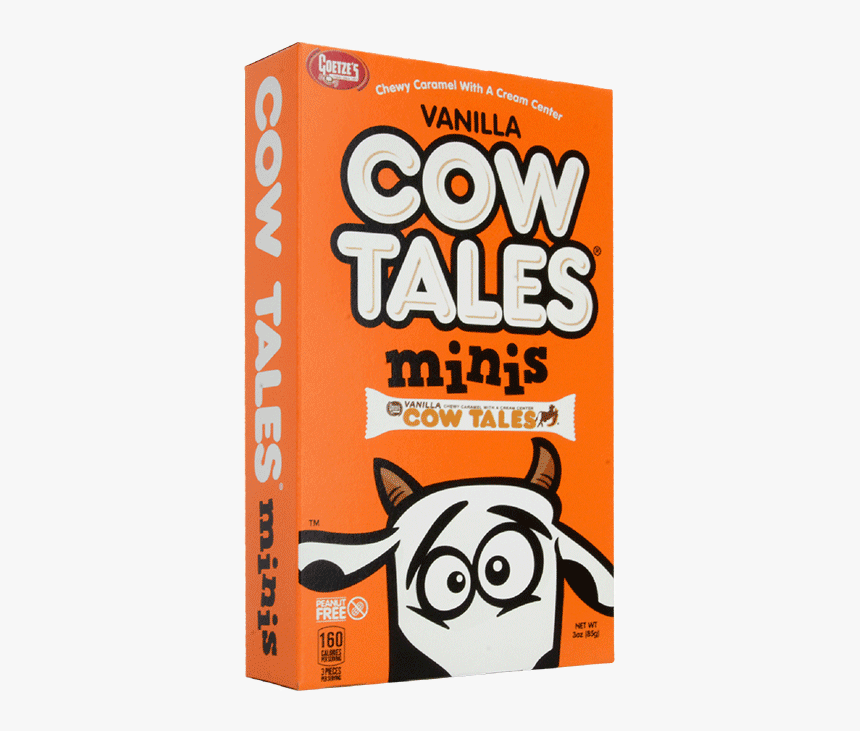 3oz Vanilla Cow Tales Minis Box - Animal, HD Png Download, Free Download