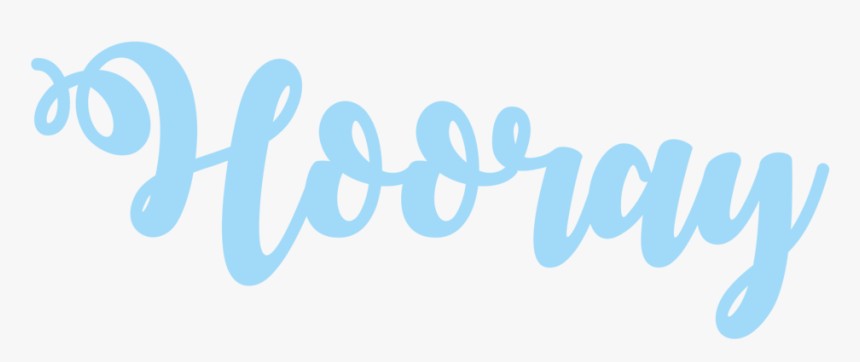 Hooray-01, HD Png Download, Free Download