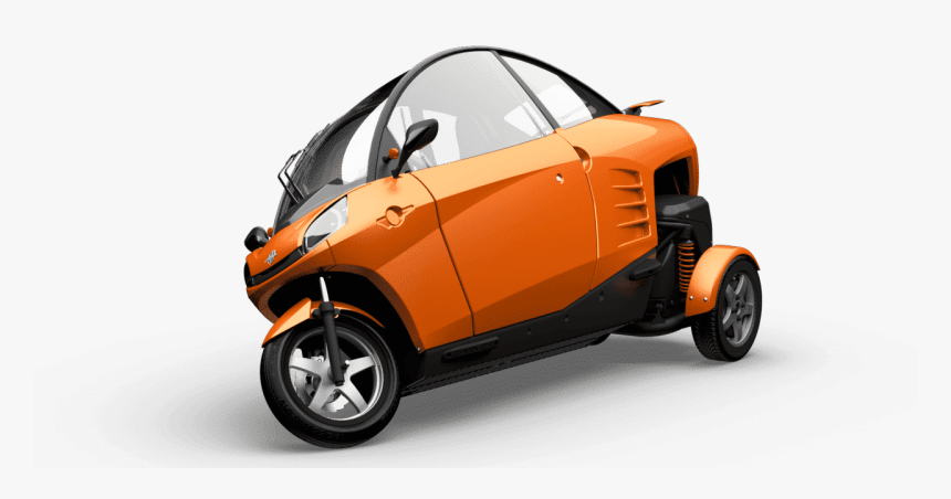 Three Electric Three-wheelers Hit Dutch Roads For The - Carver Auto, HD Png Download, Free Download