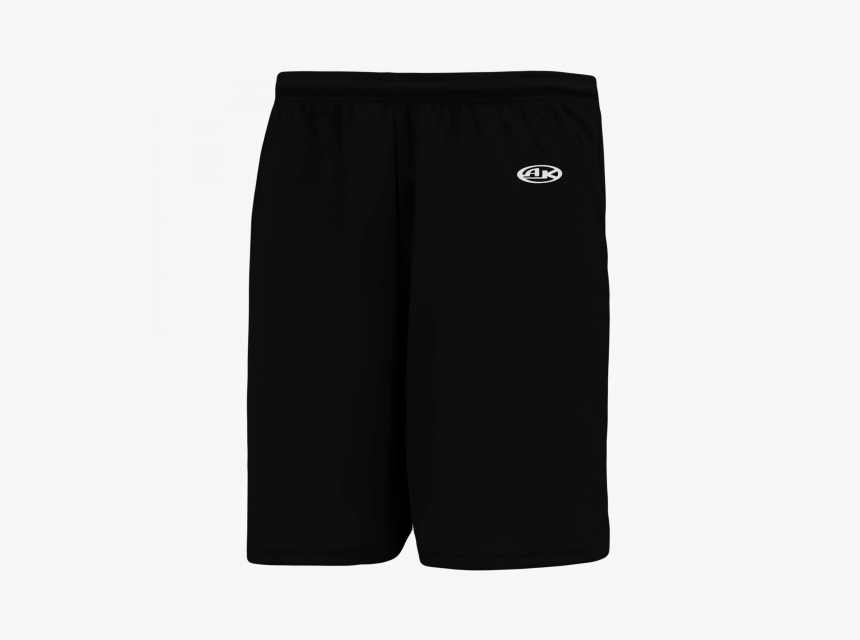 Athletic Knit Black Shorts, HD Png Download, Free Download