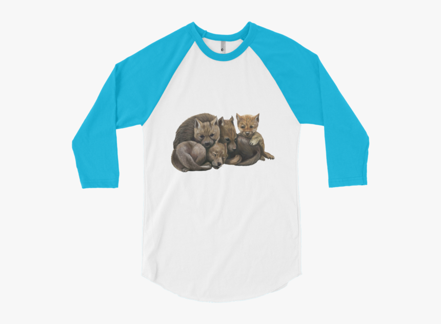 Wolf Puppies On A Baseball Tshirt - Am My Brother's Keeper Shirt, HD Png Download, Free Download