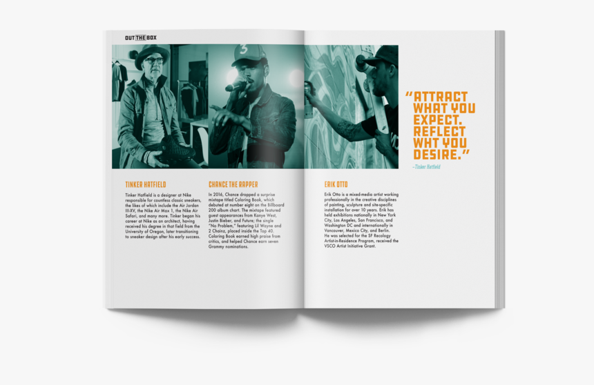 Otb Spread 5 - Brochure, HD Png Download, Free Download