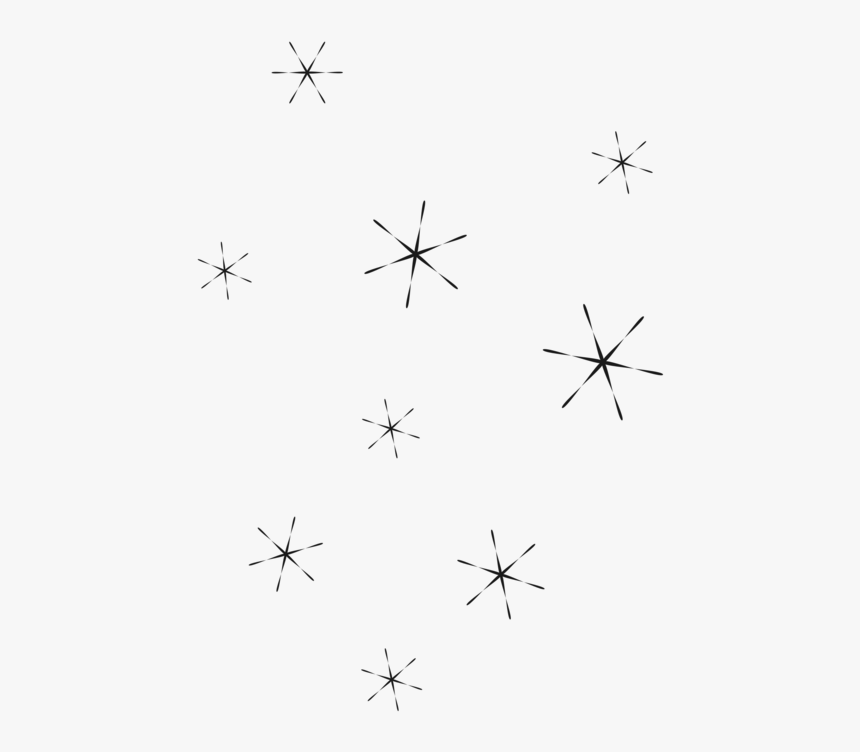 Star,symmetry,area - Monochrome, HD Png Download - kindpng