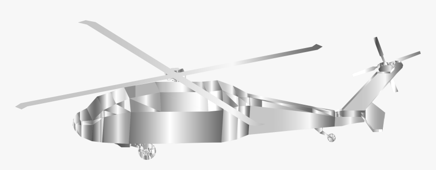 This Free Icons Png Design Of 3d Low Poly Blackhawk - Ceiling, Transparent Png, Free Download