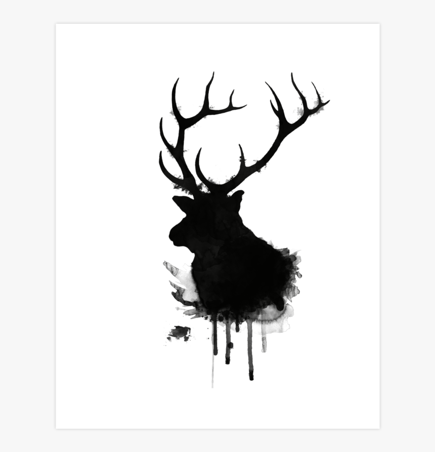 Elk Deer Antler Big-game Hunting - Elk Mural, HD Png Download, Free Download