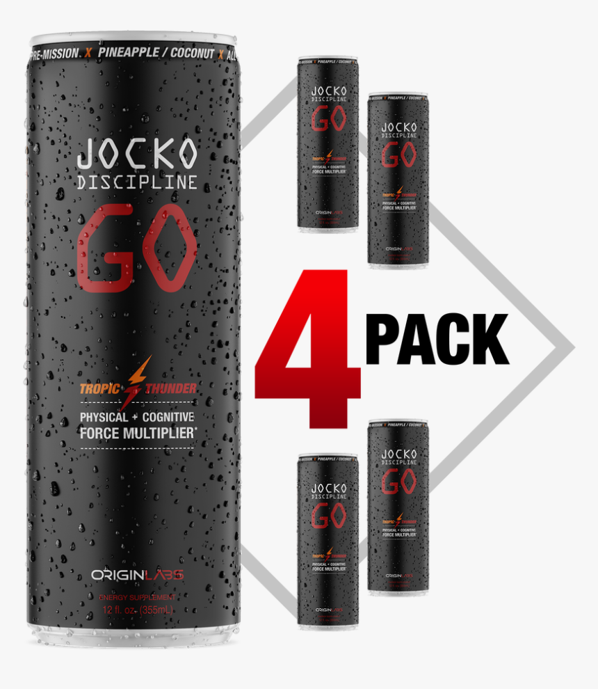 Jocko Discipline Go Drink, HD Png Download, Free Download