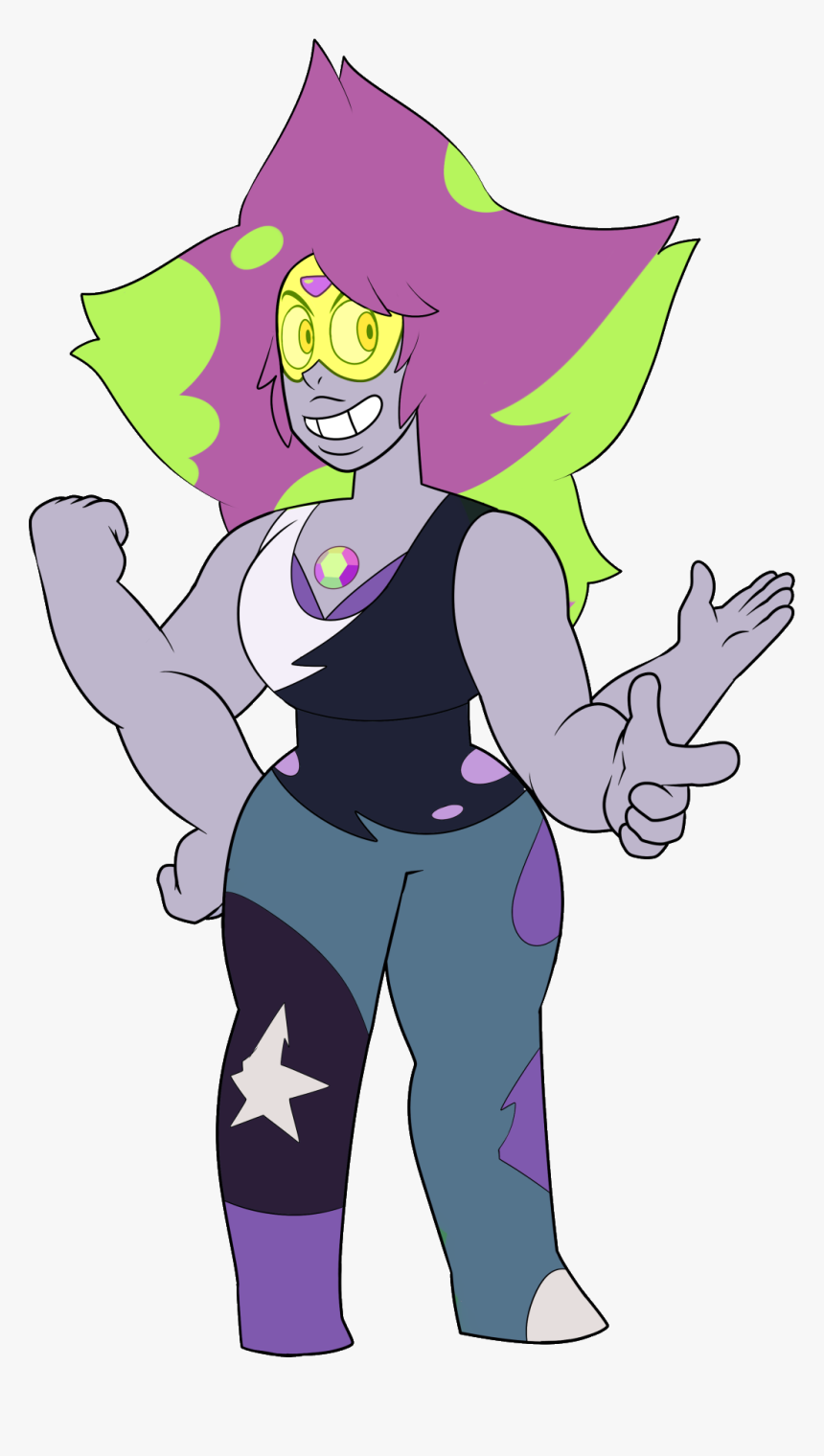 Gemcrust Wikia - Amythest And Peridot Fusion, HD Png Download, Free Download