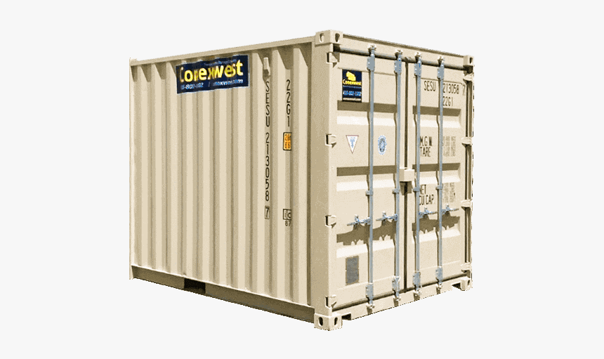 10ft Storage Container For Rent - Shipping Container, HD Png Download, Free Download