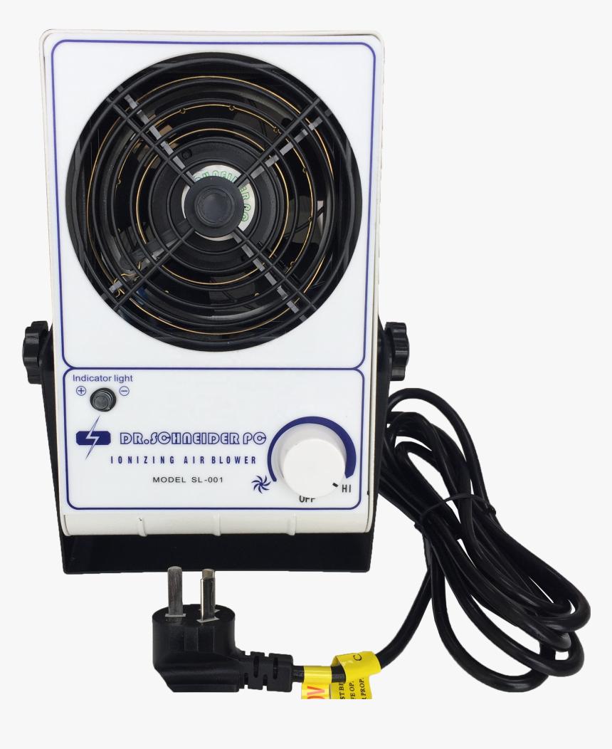 Sl-001 Bench Top Esd Antistatic Ionizer Fan Ionizing - Ventilation Fan, HD Png Download, Free Download