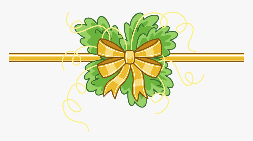 Christmas Ribbon Clipart, HD Png Download, Free Download