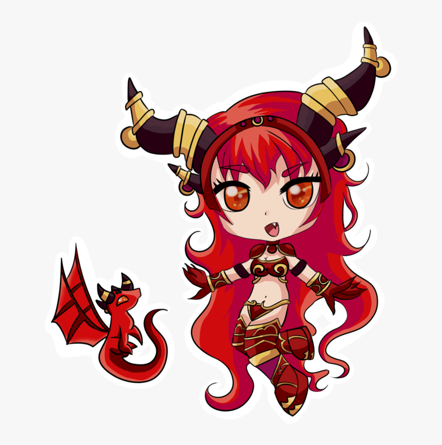 On Ruby Wings"
 Title="on Ruby Wings - Alexstrasza Chibi, HD Png Download, Free Download