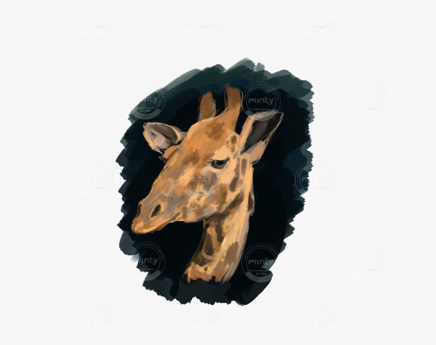 Stiker Giraffe - Giraffe, HD Png Download, Free Download