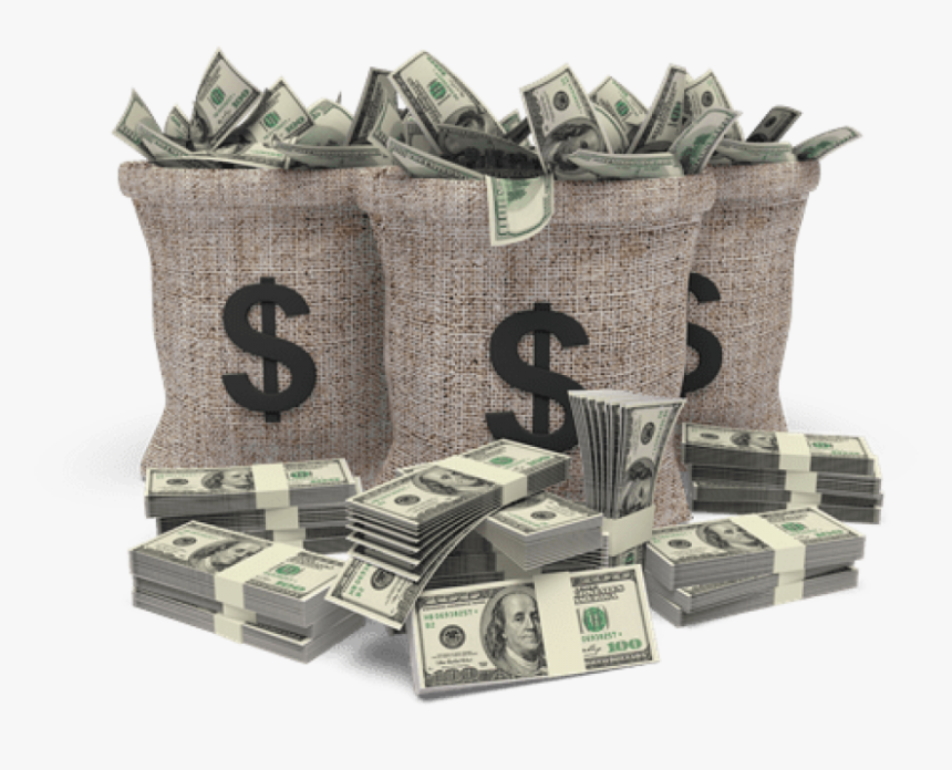 Free Png Download Bags Of Dollars Png Images Background - Millions Of Dollars Transparent, Png Download, Free Download