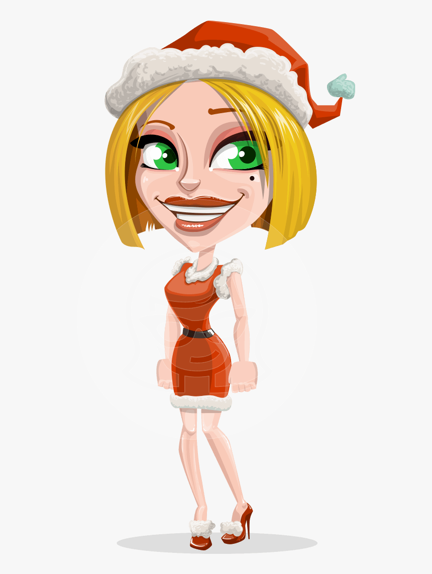 A Woman Vector Cartoon Character With A Beauty Mark - Adobe Character Animator Puppet Layers, HD Png Download, Free Download