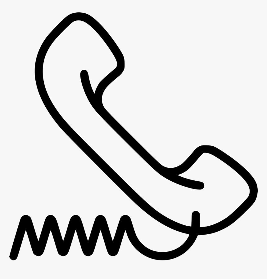 Wired Phone - Phone Ringing Icon Svg, HD Png Download, Free Download