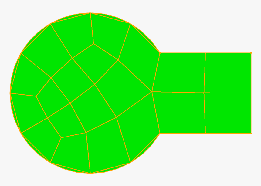 Representative Example Of A Finite Element Mesh - Circle, HD Png Download, Free Download