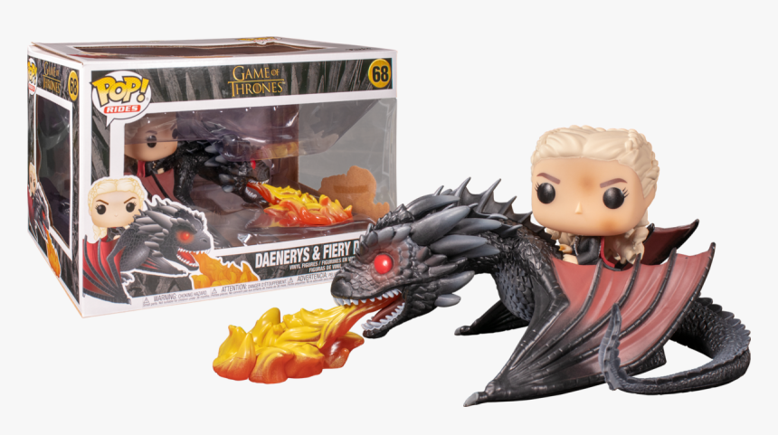 Funko Pop Daenerys On Fiery Drogon, HD Png Download, Free Download