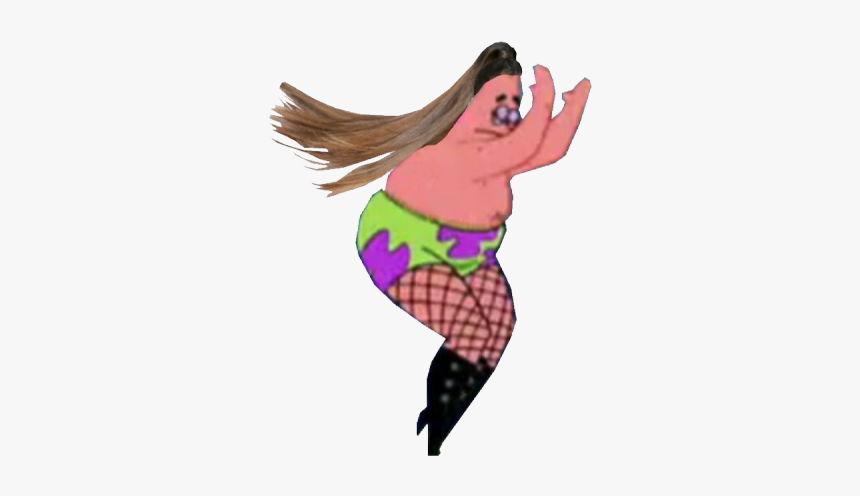 Png-plz - Patrick Spongebob Ariana Grande, Transparent Png, Free Download