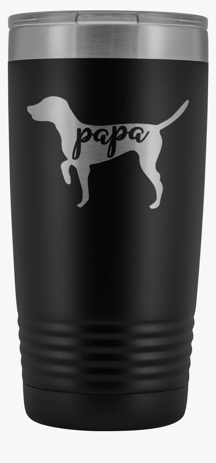 Weimaraner Papa Tumbler, Dog Dad 20oz Insulated Tumbler - Labrador Retriever, HD Png Download, Free Download