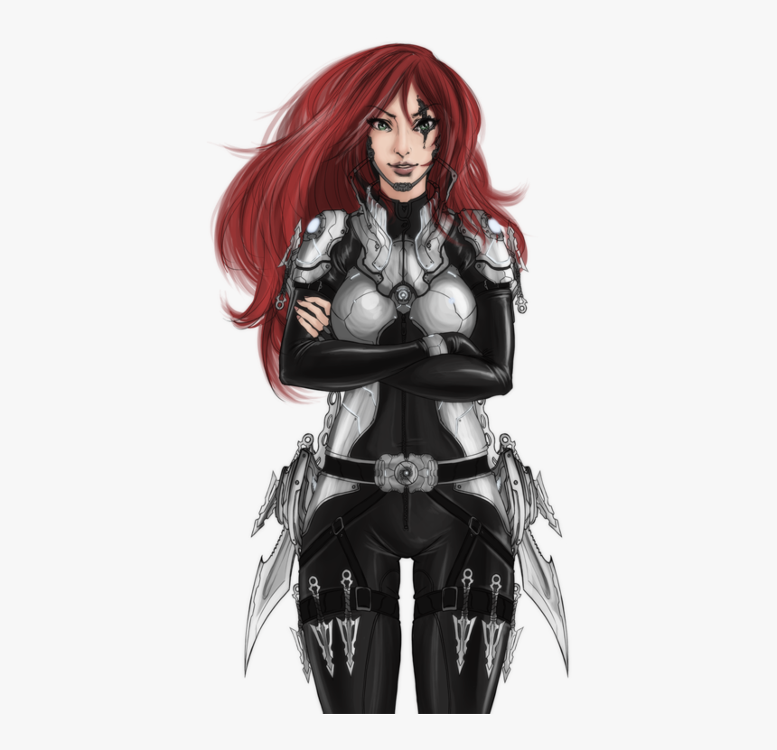 Female Super Soldier Art, HD Png Download, Free Download