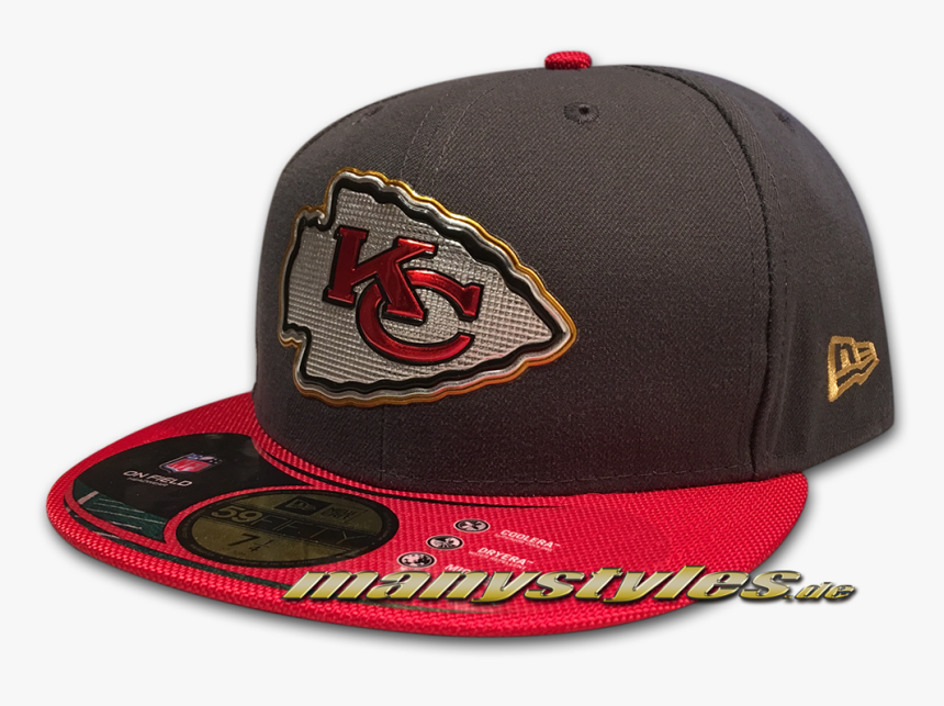 Kansas City Chiefs 59fifty Nfl Gold Collectionon Field - Baseball Cap, HD Png Download, Free Download