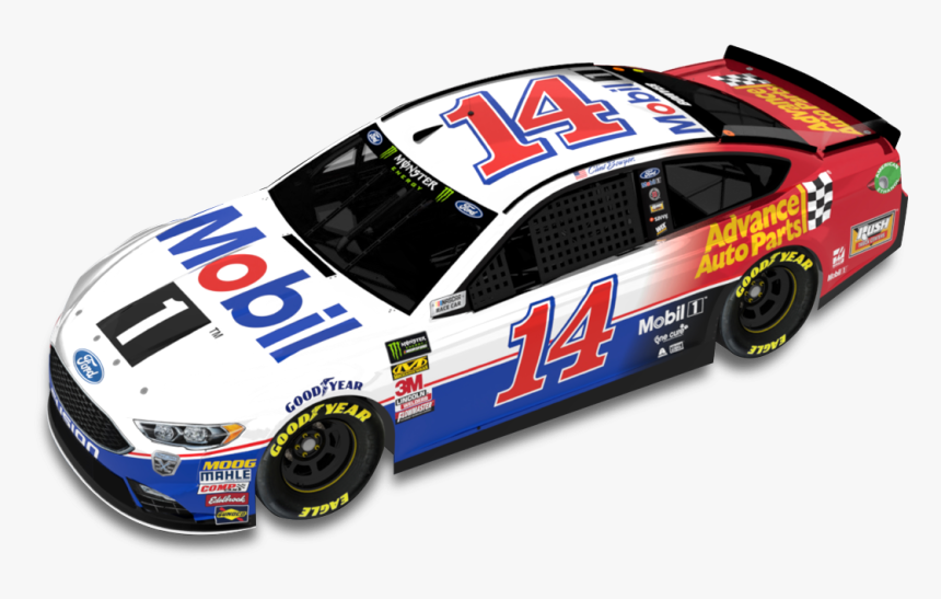 Clint Bowyer"s Mobil 1/advance Auto Parts Ford - Stewart Haas Racing Mobil 1, HD Png Download, Free Download