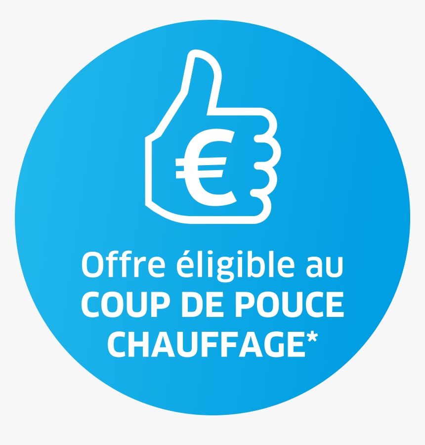 Macaron Coup De Pouce Chauffage - Circle, HD Png Download, Free Download