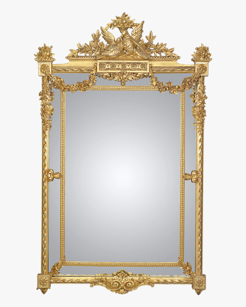 Napoleon Iii Giltwood Mirror - Brass, HD Png Download, Free Download